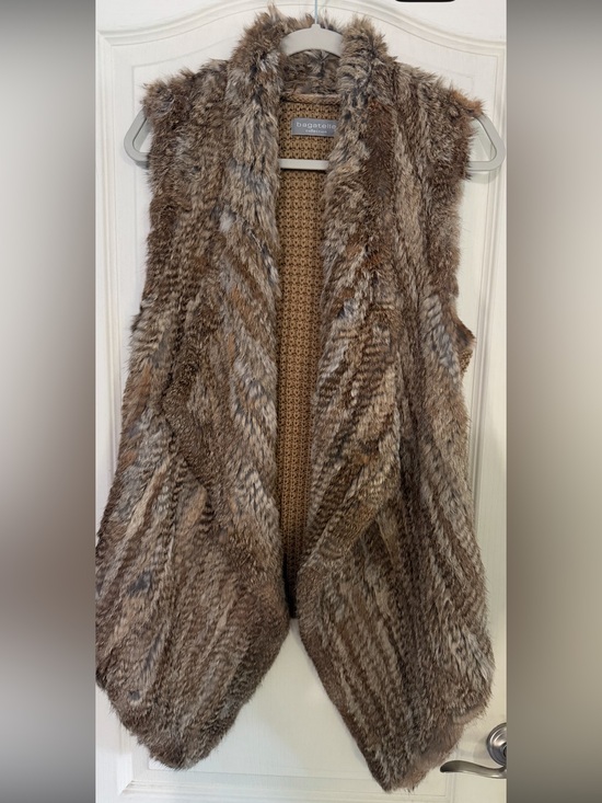 bagatelle Sweaters - Bagatelle fur sweater vest